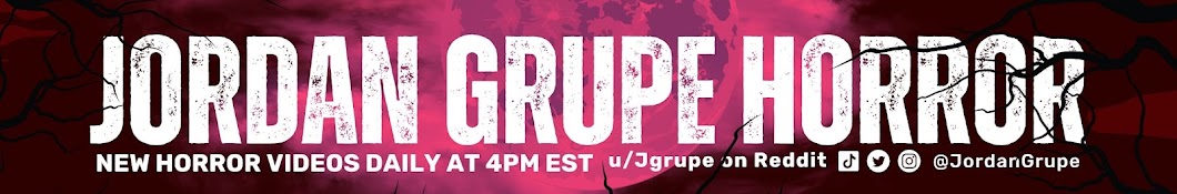 Jordan Grupe Horror Banner