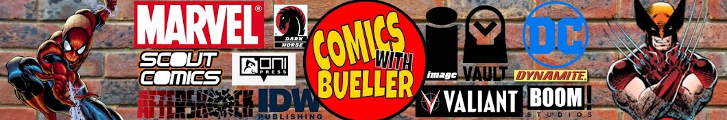 Comics with Bueller Banner
