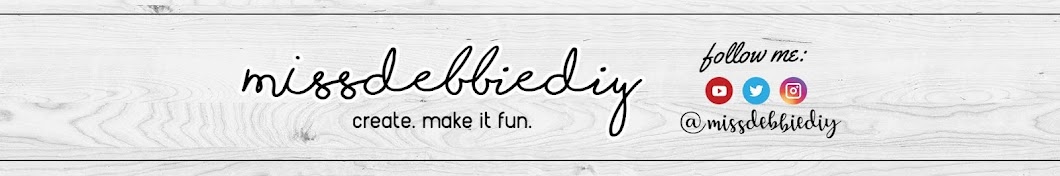 MissDebbieDIY Banner