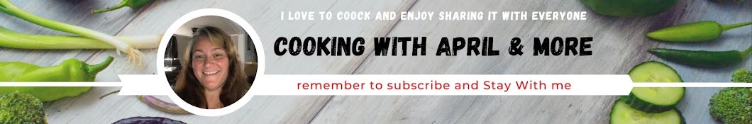 Cooking with April and more Banner
