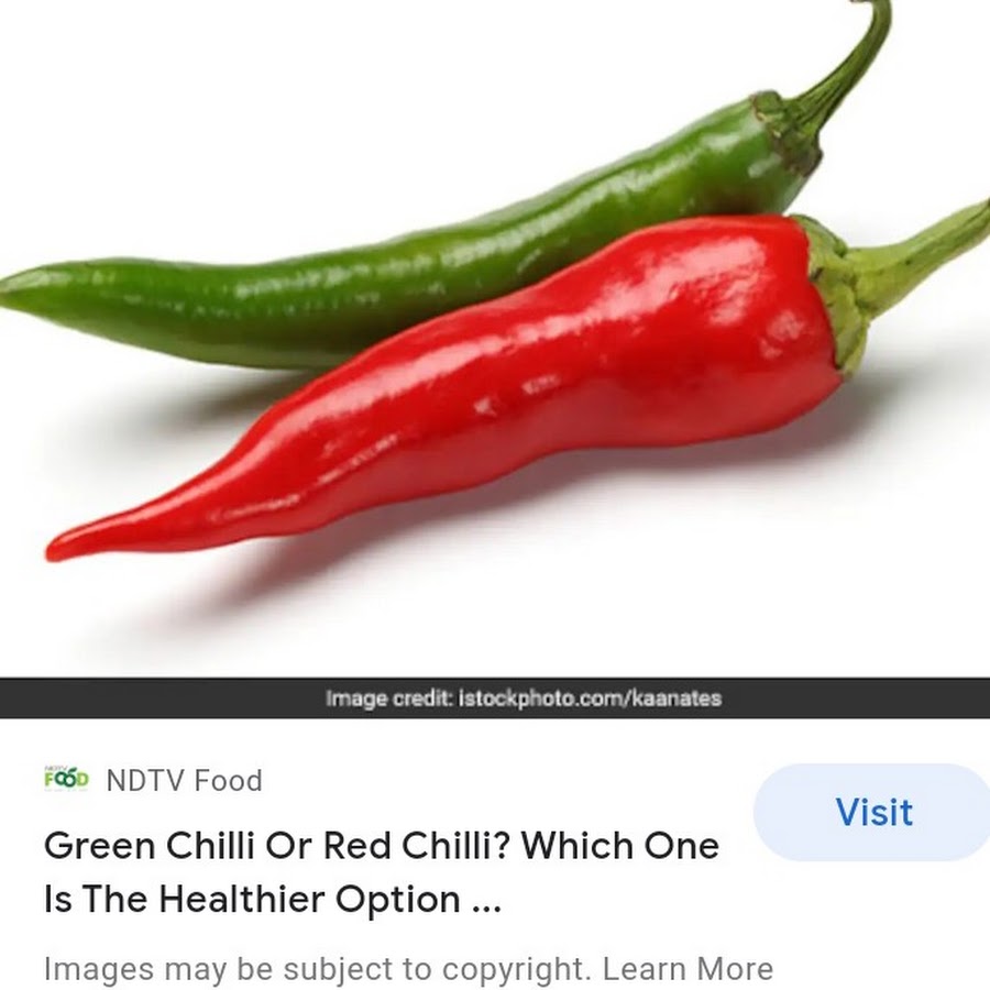 Green Chilli Or Red Chilli? Which One Is The Healthier Option