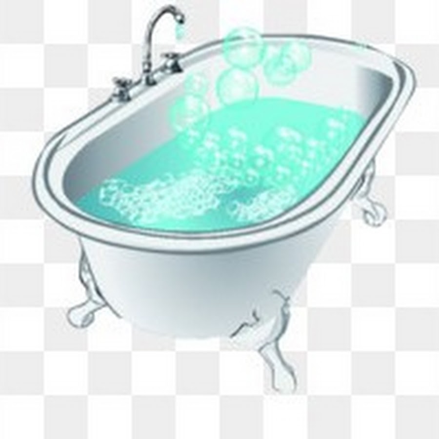 Bath. Ванна мультяшная. Ванная с водой на белом фоне. Ванная на прозрачном фоне. Ванна без фона.