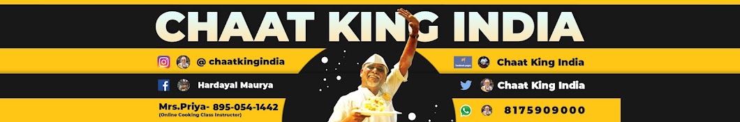 Chaat King India Banner