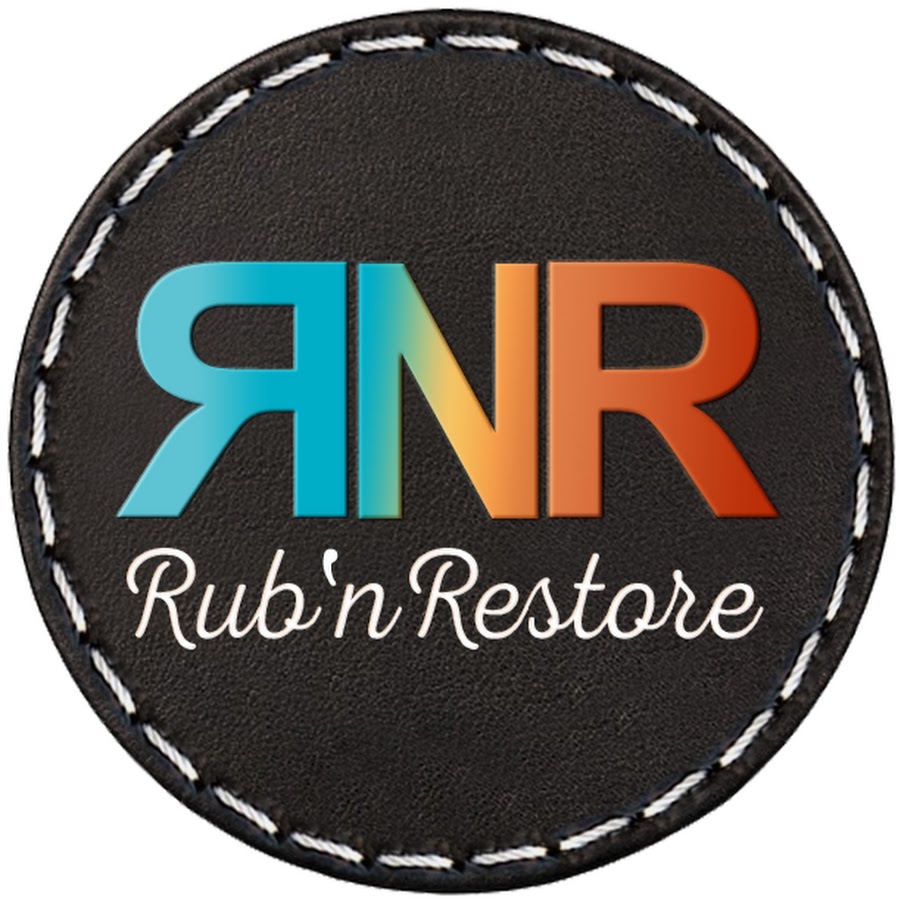 Rust Color Leather Dye & Finish, Rub 'n Restore