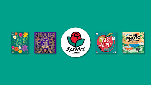 RoseArt Games banner