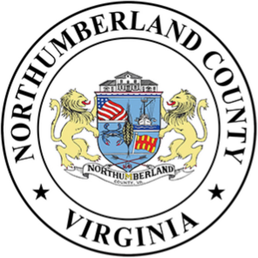 Map Of Northumberland County Va
