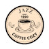 Jazz coffee cozy