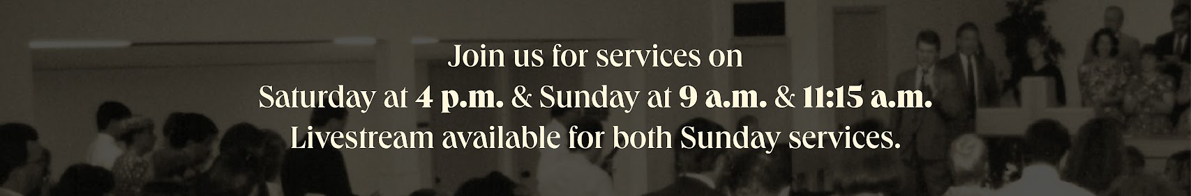 The Village Church - Flower Mound banner