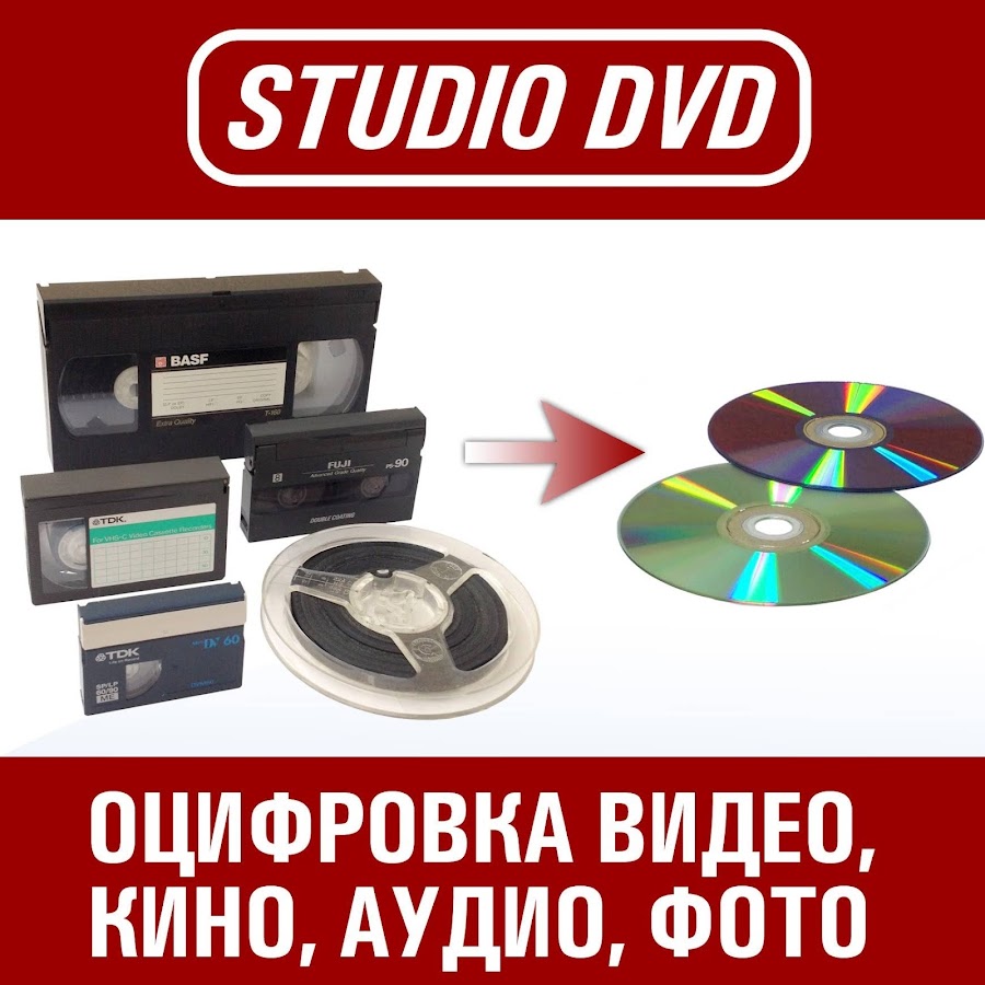 STUDIODVD | Оцифровка видео - YouTube