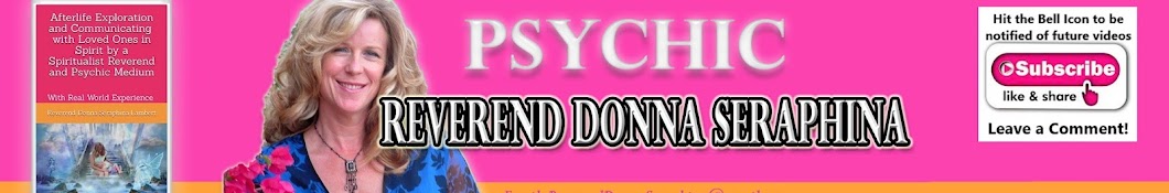 Psychic Reverend Donna Seraphina Banner