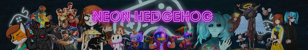 Neon Hedgehog