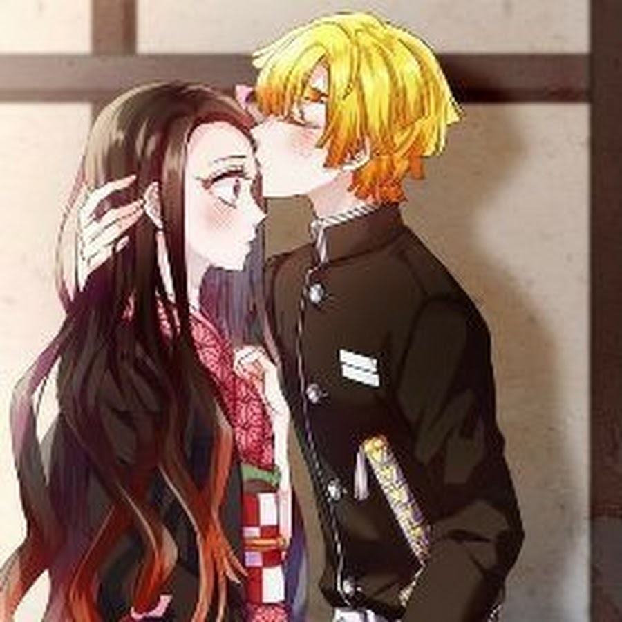 Greatm8 mina. Незуко и зеницу. Зеницу и Незуко любовь. Nezuko x Zenitsu. Незуко и зеницу арт.