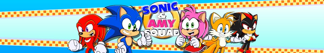 Sonic and Amy Squad Banner
