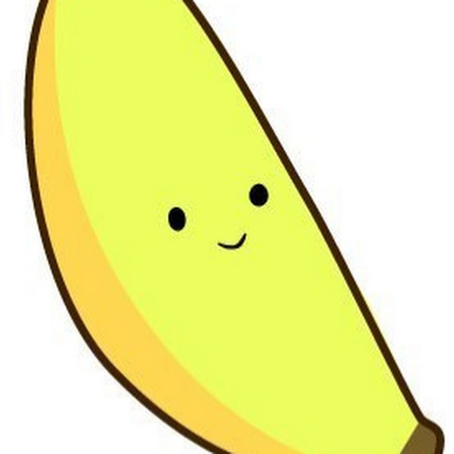 Банан для срисовки легко