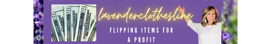 Lavender Clothesline Banner