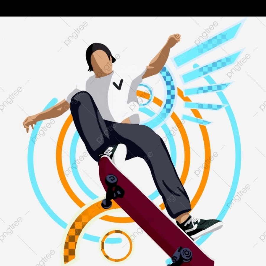 Скейтбординг иллюстрация