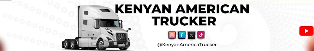 Kenyan American Trucker Banner