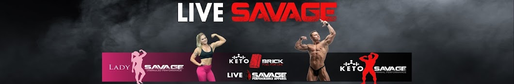 Live Savage Banner