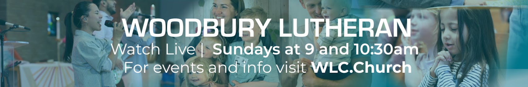 Woodbury Lutheran Church banner