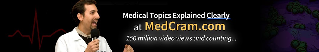 MedCram - Medical Lectures Explained CLEARLY Banner