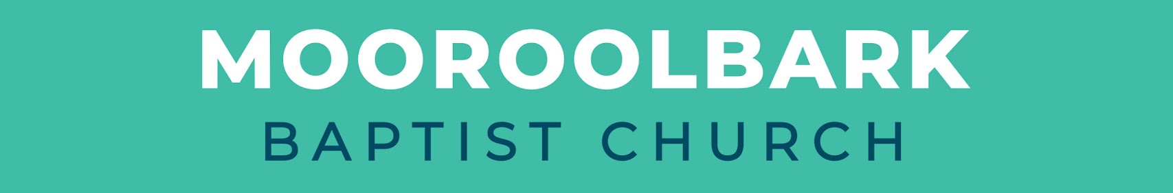 Mooroolbark Baptist Church banner