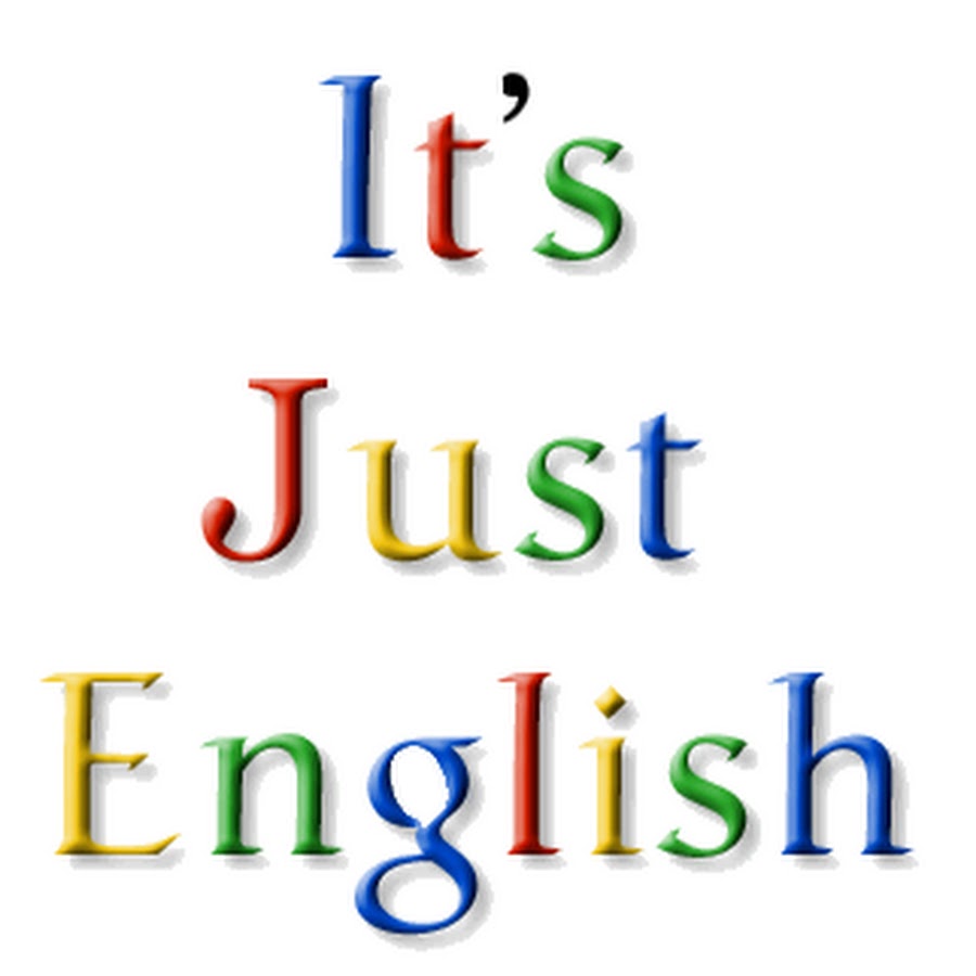 Just english английский. Just в английском.