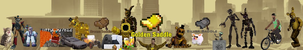 Golden Saddle Banner