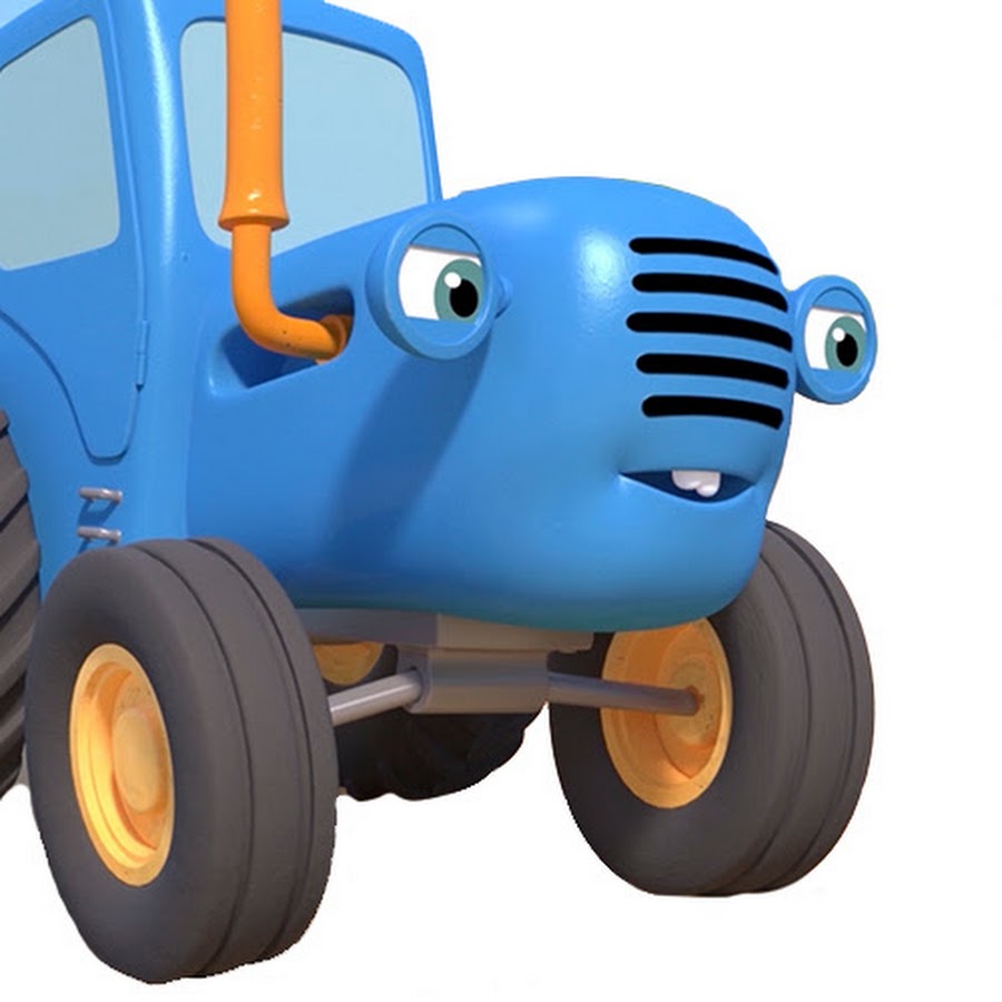 Фотографии синего трактора