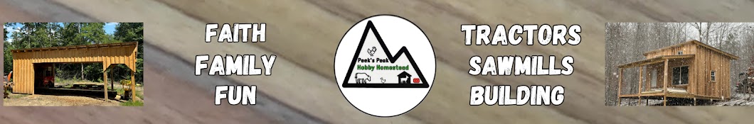 Peek's Peak Hobby Homestead Banner