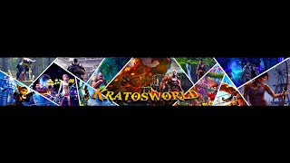 «Kratosworld» youtube banner