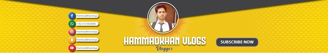 Hammadkhan Vlogs Banner