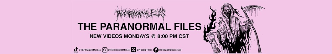 The Paranormal Files (Official Channel) Banner