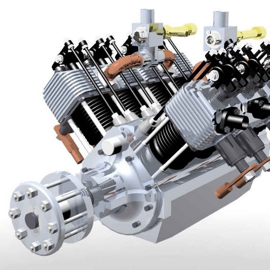 Поршневой двигатель. 4 Ех цилиндровый двигатель. Рядный мотор. Рядный поршневой двигатель. Многоцилиндровые двигатели для моделей.