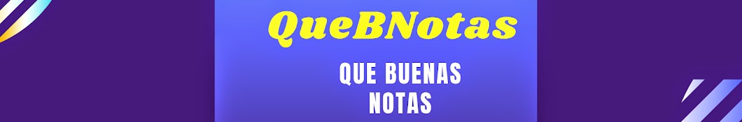 QueBNotas Banner