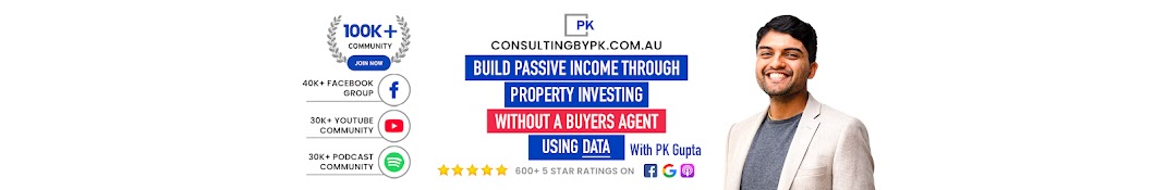 Australian Property Mastery with PK Gupta Banner