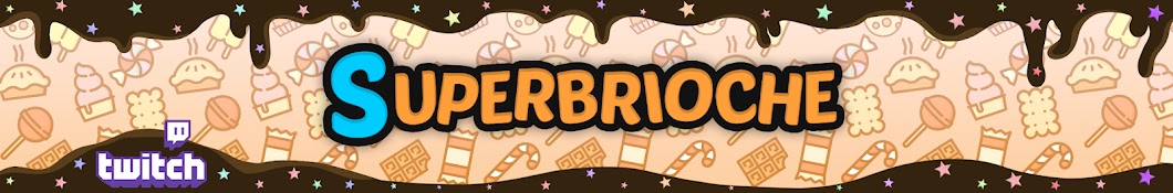 SuperBrioche - Let's Play - VOD Twitch Banner