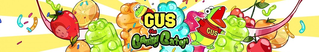 Gus the Gummy Gator Banner