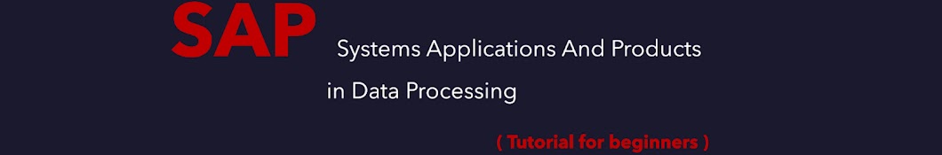 SAP Tutorial for beginners