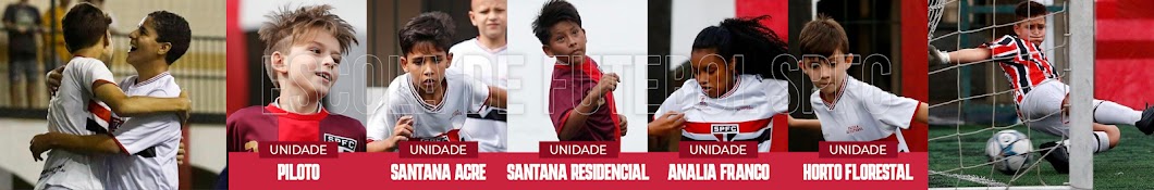 Escola de Futebol SPFC - Unidades Piloto, Santana e Anália Franco