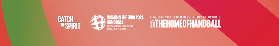 Official EHF EURO Channel Banner