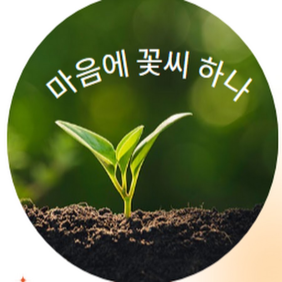 마음 꽃씨 - YouTube 마음 꽃씨