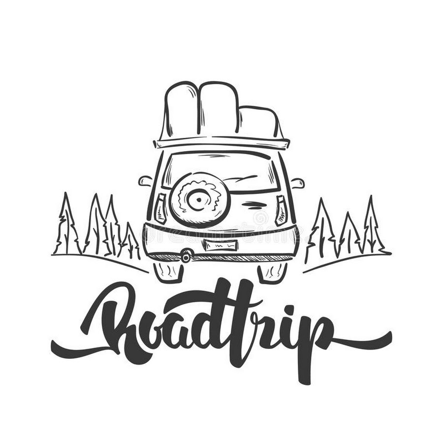Логотип путешествия на авто