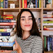 Lina with books