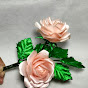 Ribbon flower craft