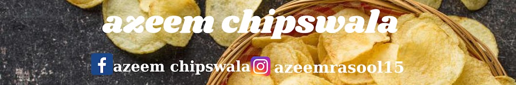 Azeem chips wala Banner
