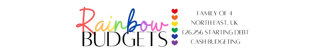 Rainbow Budgets & Plans Banner