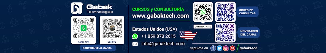 GabakTech - Cursos de Computación y Tecnología Banner