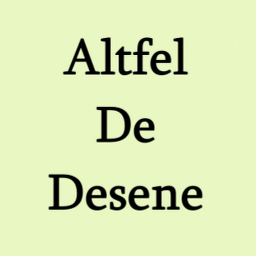 AltfelDeDesene @altfeldedesene