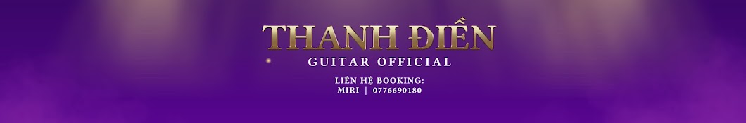 THANH ĐIỀN GUITAR OFFICIAL Banner