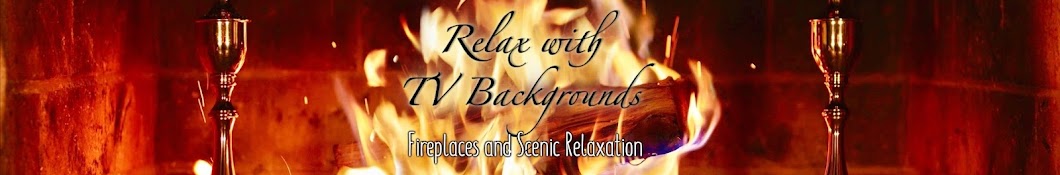 Relax with TV Backgrounds Banner